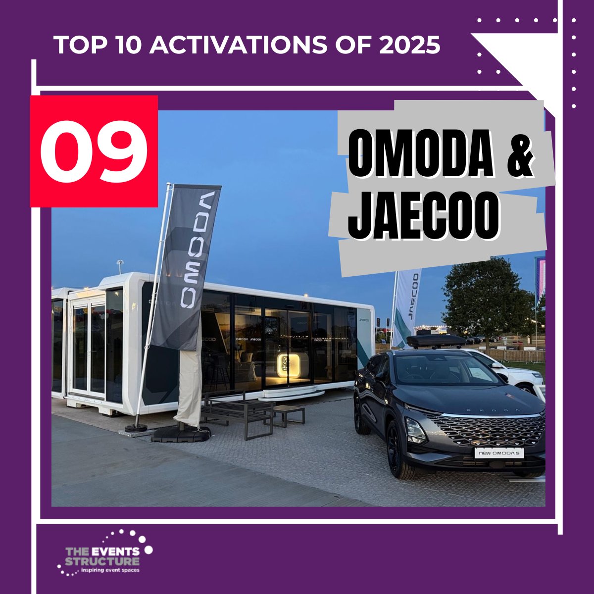 #9 🚗 Omoda &amp; Jaecoo took automotive innovation on the road! Our Expandable Horizon mobile showroom brought interactive demos to life.
Full blog → theeventsstructure.com/news/top-10-ex…

#ExperientialMarketing #BrandActivation #Omoda #Jaecoo #ExperientialMarketingExamples