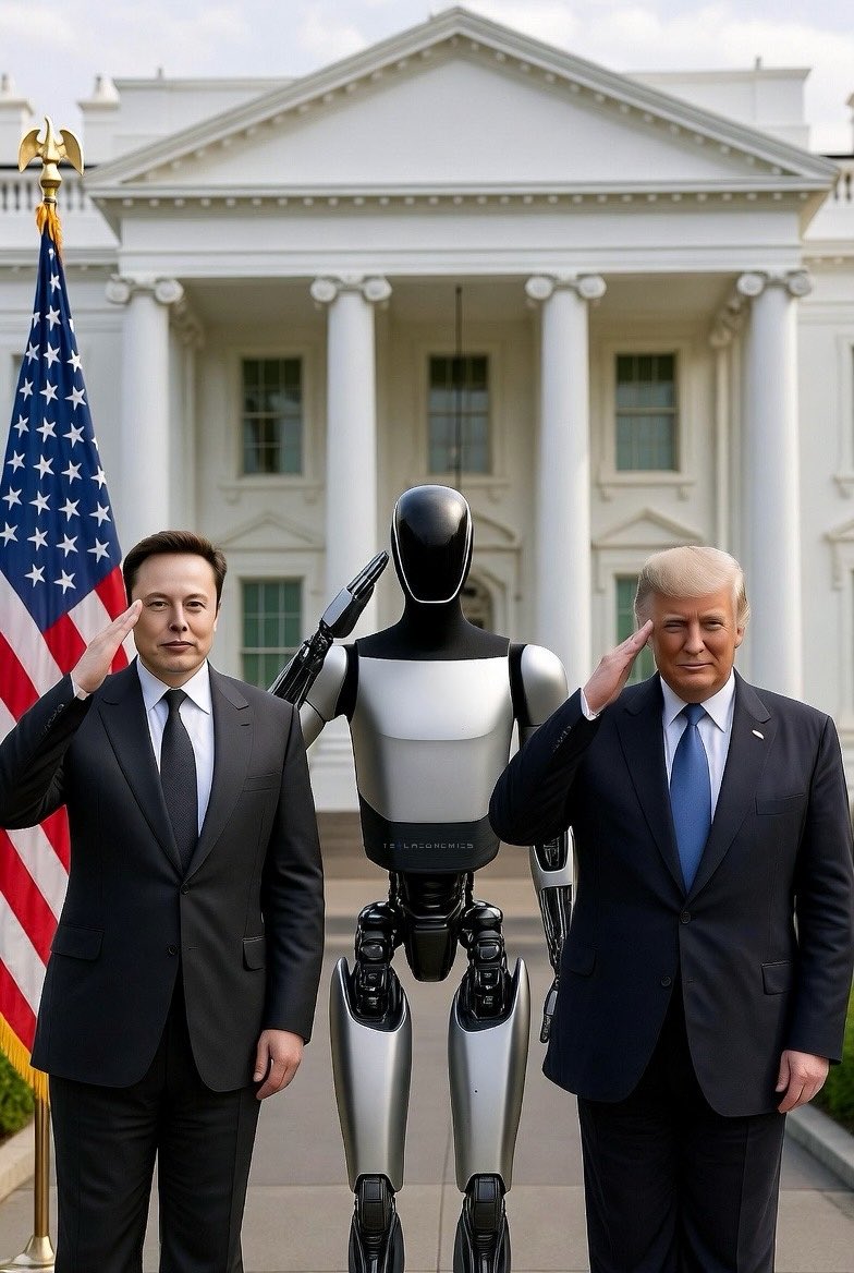 Trump administration plans on accelerating robotic development in the U.S. and according to Politico, Commerce Secretary Howard Lutnick has been meeting with robotics CEOs and may back an executive order in 2026. Go Tesla Optimus!!!