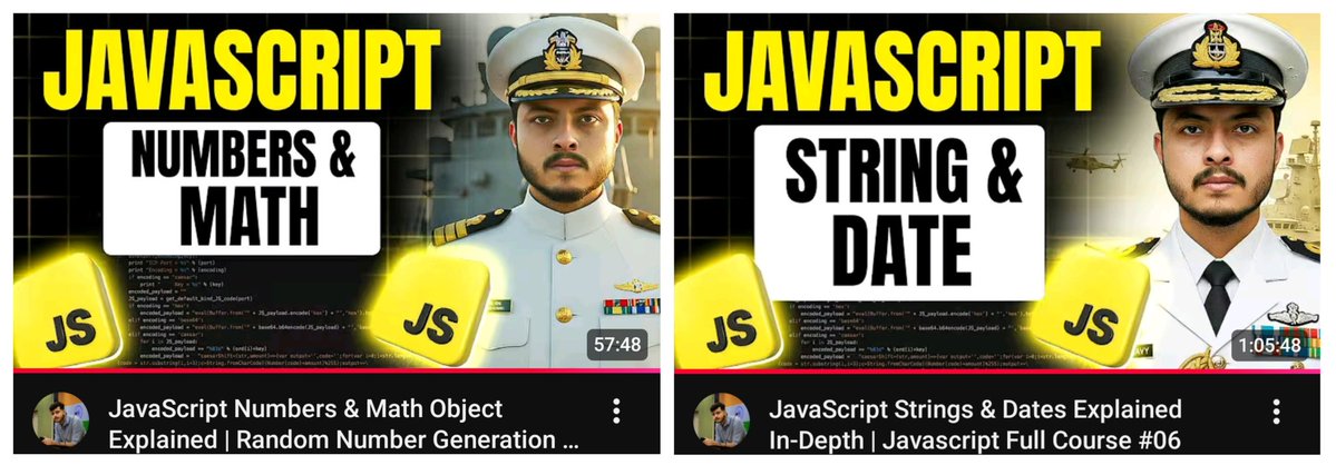 YashSainiCodes's tweet image. 📅 Day - 3/100

Topics Covered:
Numbers
Math Object
Strings
Dates

Thanks 🙏 to @rohit_negi9 Bhaiya &amp;amp; @adityatandon02 Bhaiya for an amazing course!

@CoderArmy #DEFENSE  #JavaScript
#WebDevelopment  #100DaysOfCode