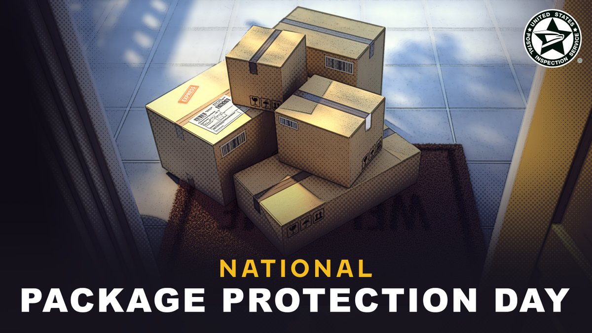 USPIS_HQ's tweet photo. That pile of packages? It's a welcome sign for porch pirates. Don't invite them to your door. 🚪 https://t.co/XPkxTvjoLM