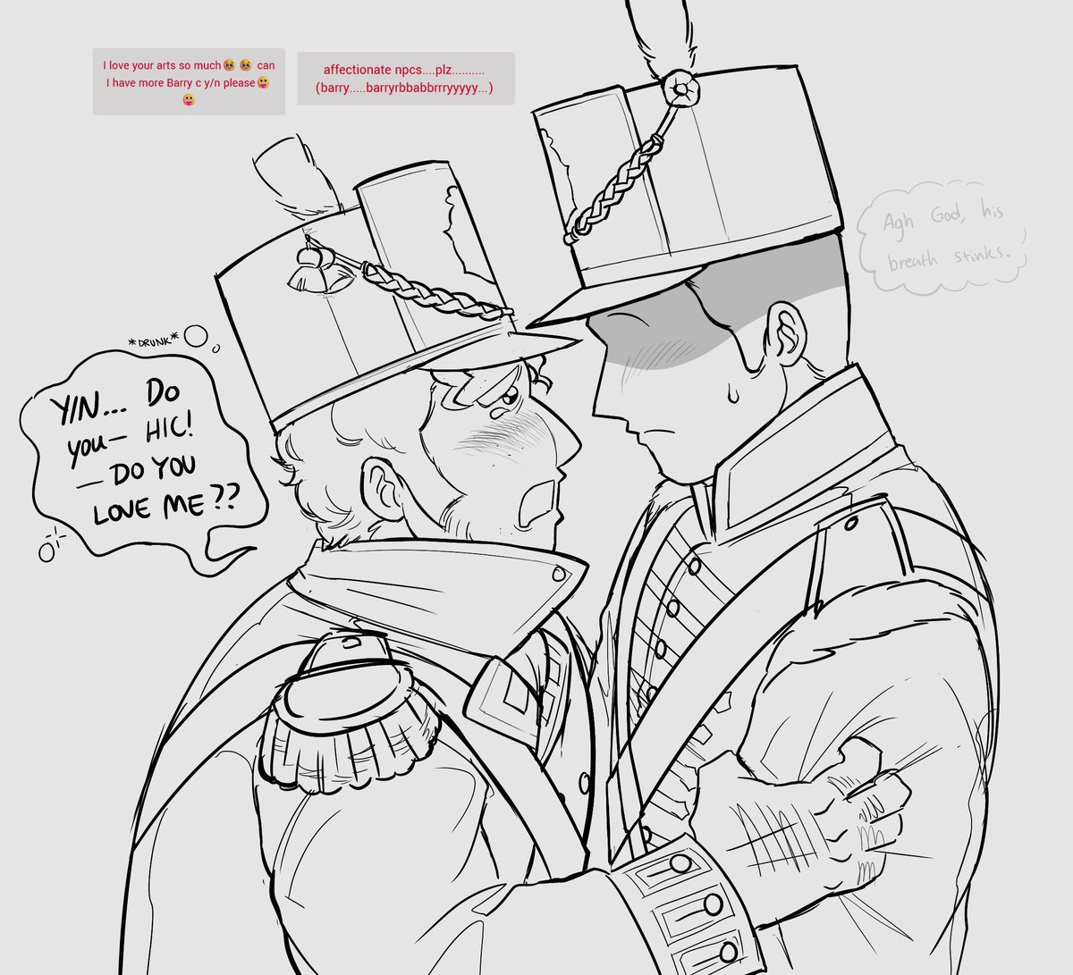 જ⁀➴ NPC/(Y/N) Art tweet media