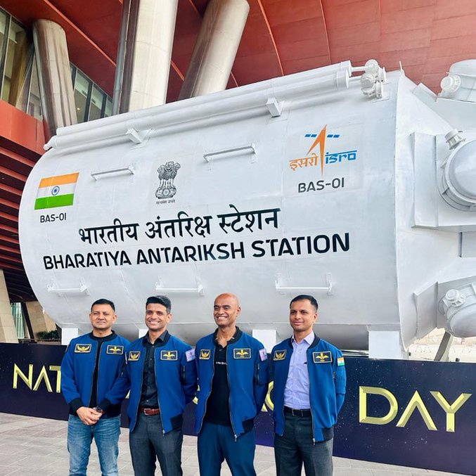 Marswalkerr's tweet photo. UPDATE ON Bharatiya Antriksh Station:

ISRO has finalised the overall configuration of the BAS-01 module, which is on track for launch in 2028. 🛰️

According to the Minister of DoS, Jitendra Singh, “overall system engineering of BAS-01 module and technology development activities of various subsystems are progressing well.”

The station is projected to become operational by 2035, representing a pivotal step in India’s evolving space program. The configuration was reviewed and endorsed by a National Level Review Committee, ensuring that the design aligns with the country’s long-term vision for human space exploration.