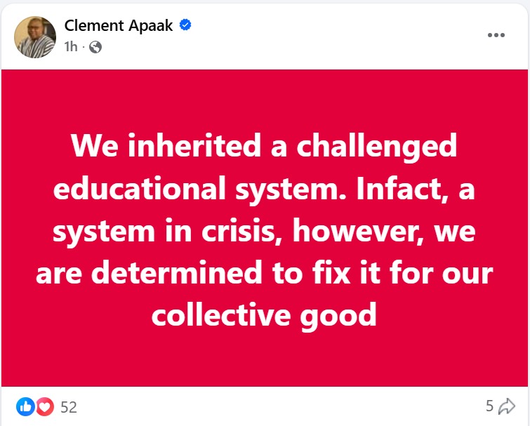 Dr. Clement Abas Apaak tweet media