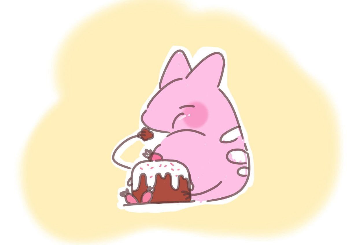 ภาพแฮปแฮปวันเกิดที่เพื่อนวาดให้ฮะ
แก่ขึ้นไปอีกปีแล้ว แต่จะพยายามให้มากขึ้นฮะ 💪💪
คนวาด : <a href="/K_keira71/">@PinkSnake71</a>