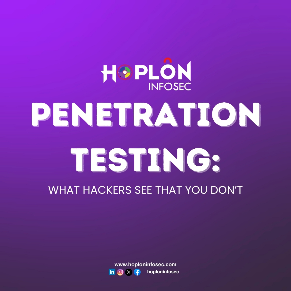 HoplonInfosec's tweet image. Dashboards don’t show what attackers see.
Pen testing does. 🔍💀
Identify weak passwords, misconfigs, exposed ports &amp;amp; forgotten assets before hackers do.
Follow @hoploninfosec for more cybersecurity insights.
#Pentest #CyberSecurity #InfoSec