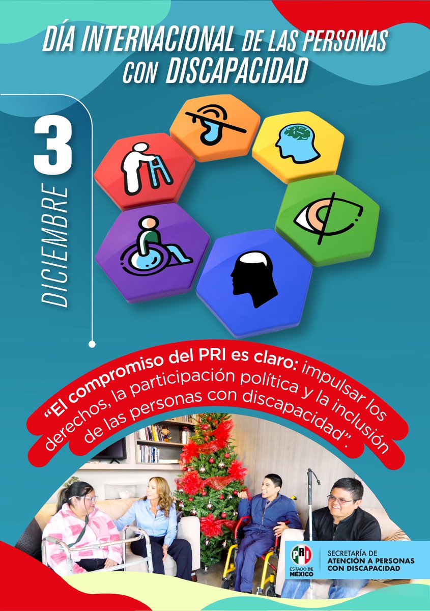 En el PRI creemos en un estado y un país donde nadie quede atrás.

Nuestro compromiso con la inclusión, la dignidad y los derechos de las personas con discapacidad es permanente y se refleja en cada acción que busca abrir camino, escuchar y generar oportunidades reales para todas