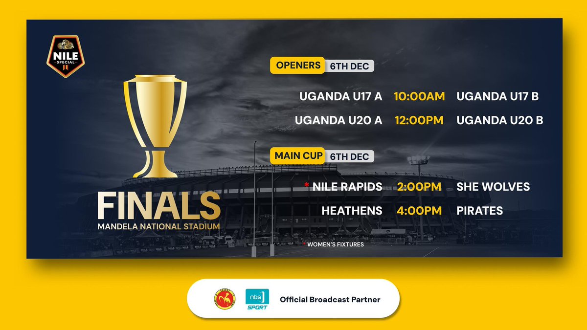 HipposFans's tweet image. After weeks of pushing for clarity, we’re glad to finally confirm that the Finals will be held at "Mandela National Stadium, Namboole." Fans deserve proper information, teams deserve proper preparation, and the game deserves a stage worthy of its biggest day.
We’re ready. See you…