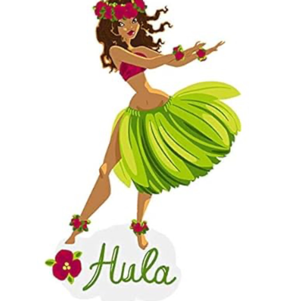 Hula dansına sardım. Bazı ekipmanlarım eksik, kafama çiçekten taç, ayak ve el bileklerime çiçekler, bir de etek lazım hula kızı örneğini ekte paylaşıyorum (üstü ben hallederim) saygılarımla