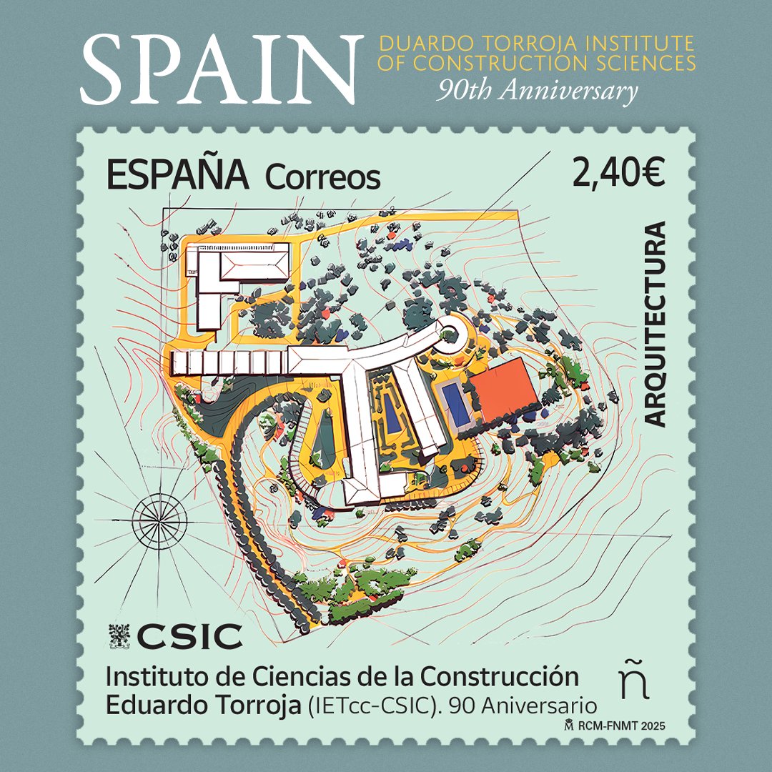 In 1934, at the initiative of a group of architects and engineers, the Institute of Construction and Building was founded in Spain. #stamps #philately #stamp #stampcollection #filatelia #postagestamps #stampcollecting #philatelist #philatelic #filateli #francobolli #timbre