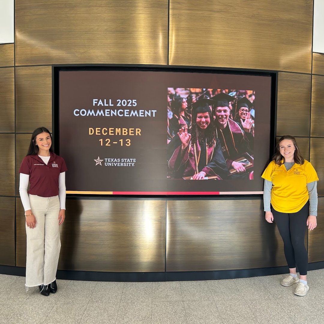 TXST_Commencement tweet media