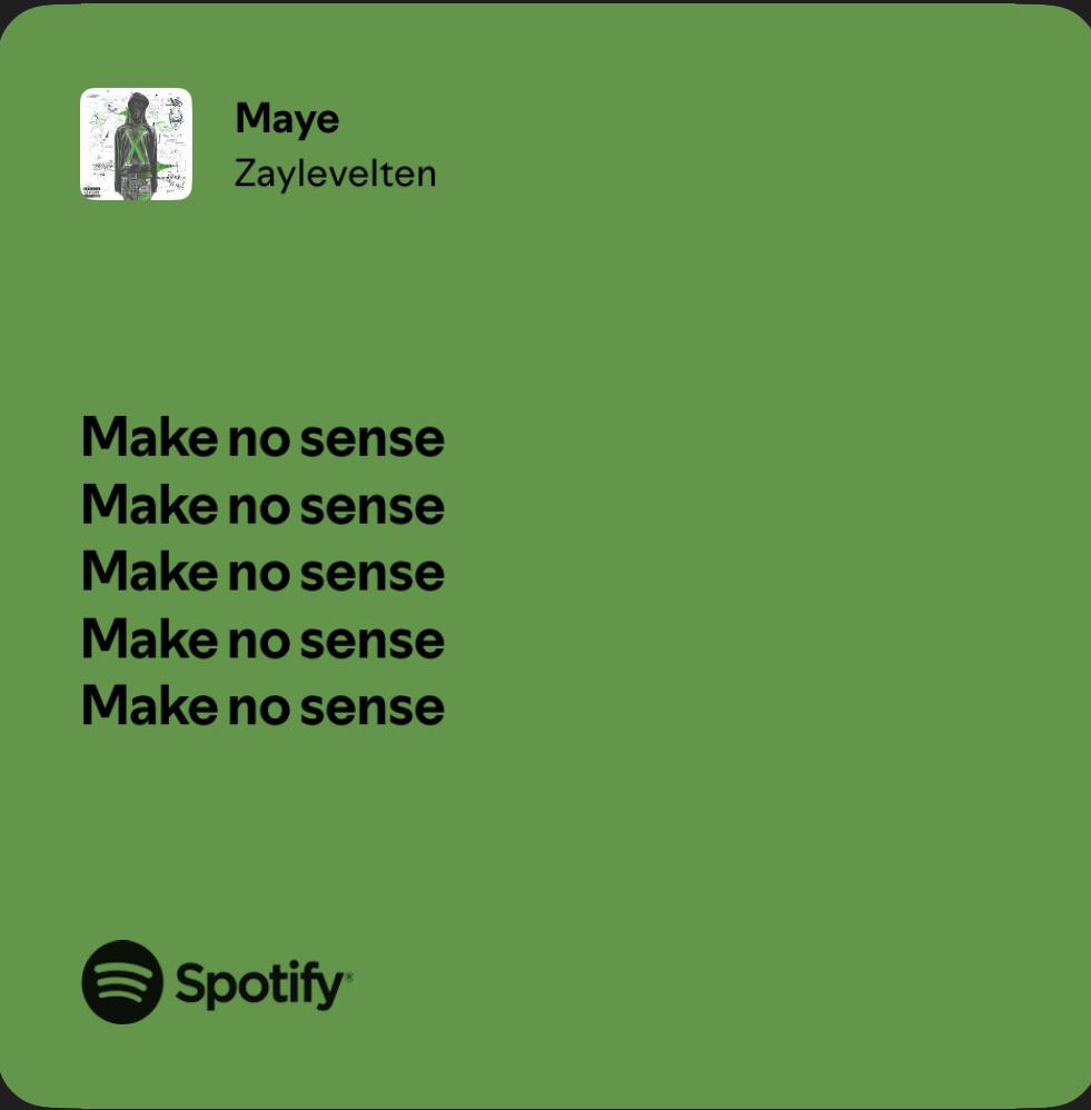 My wrapped to me😕