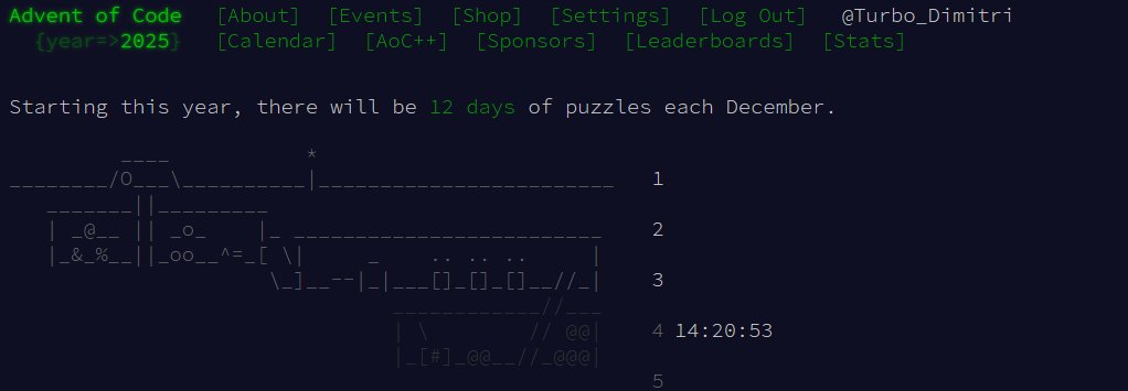speedygonzesse's tweet image. je m'ennuie alors je fais le advent of code en live sur touich
jmet le lien en dessous ça va #programmer