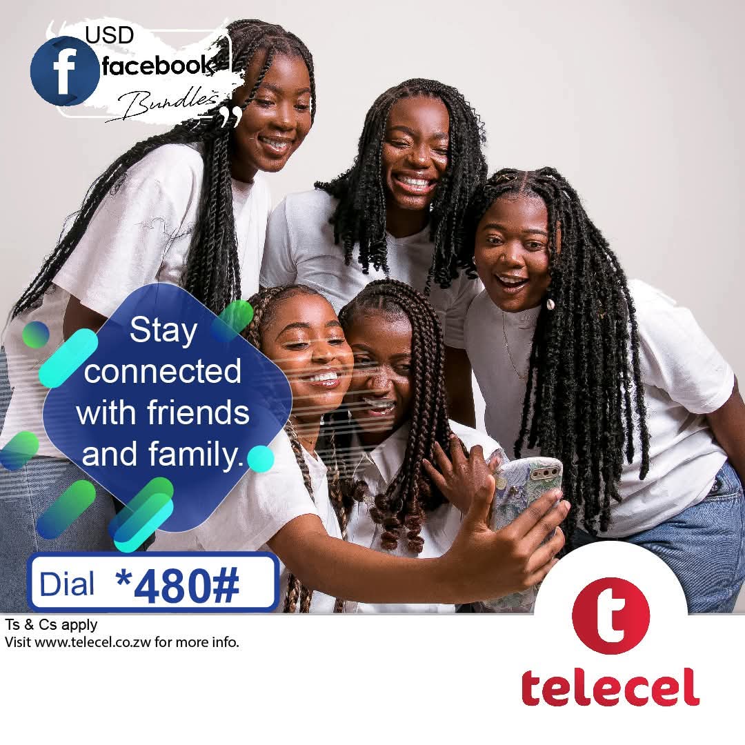 Get your daily fix of hearts, likes, and shares on Facebook with Telecel's bundles! Dial *480# and pick your perfect Facebook bundle. T&amp;Cs apply! 
#FacebookBundles 
#TellSomeOne