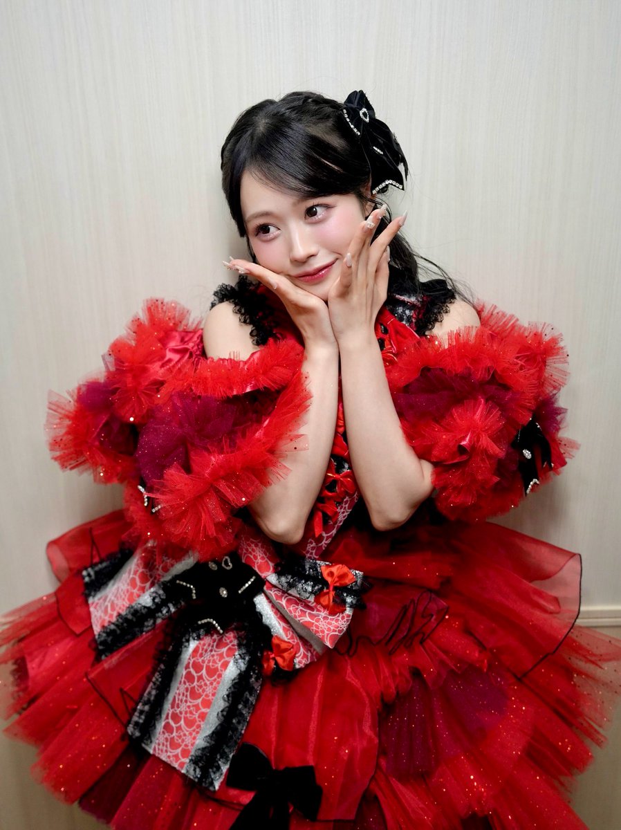本日2025FNS歌謡祭 ありがとうございました♡ CUTIE STREET 赤色担当の