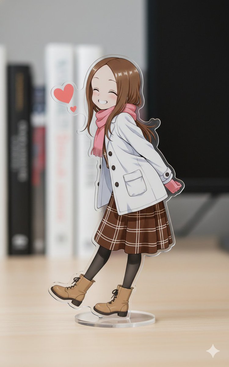 アクリルスタンドに。 #AIart #AIイラスト #アクリルスタンド #gemini