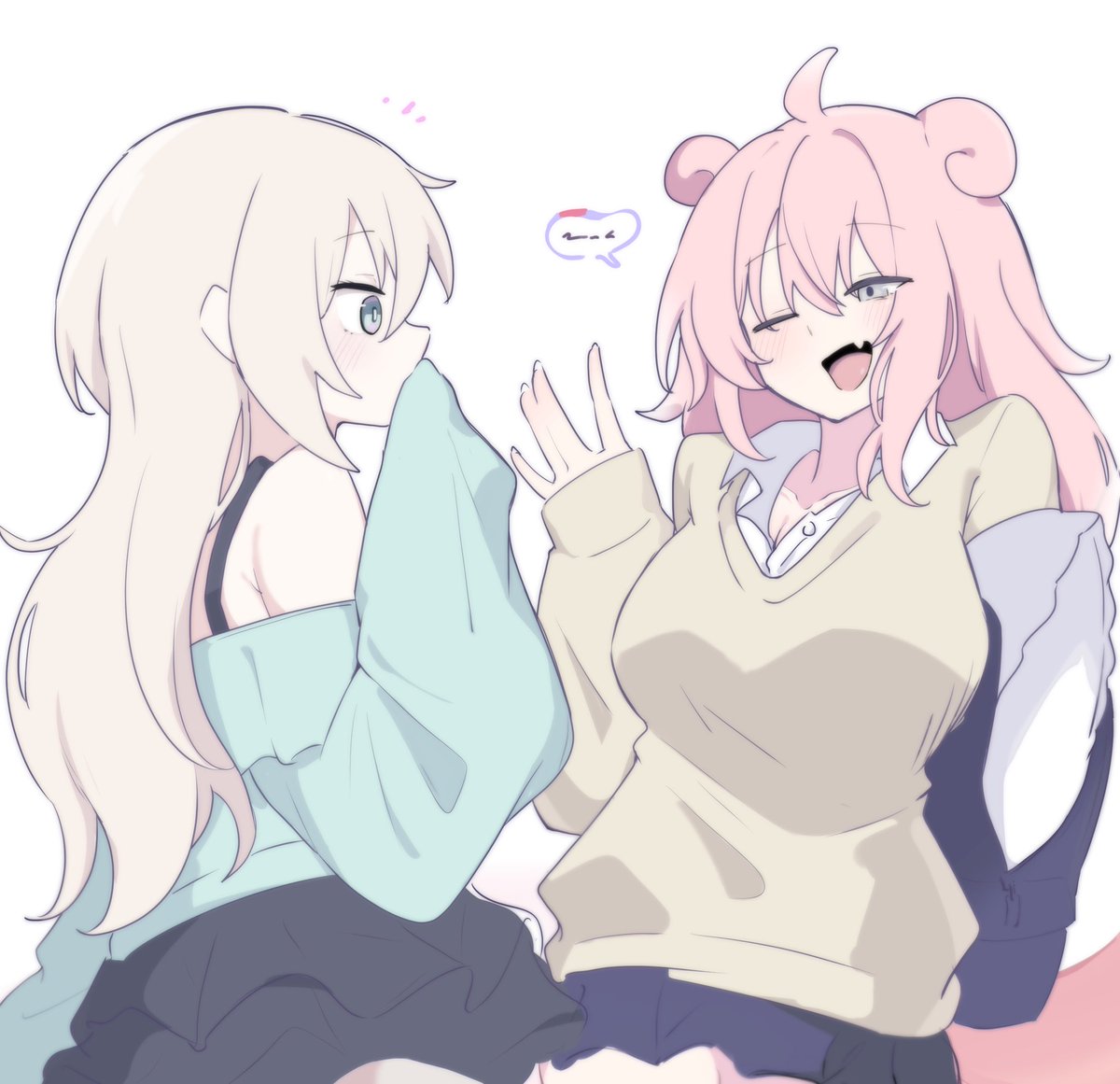 やぁんとメチャが同じ世界線にいたら良いなぁって…  ⚠️FAクロスオーバー