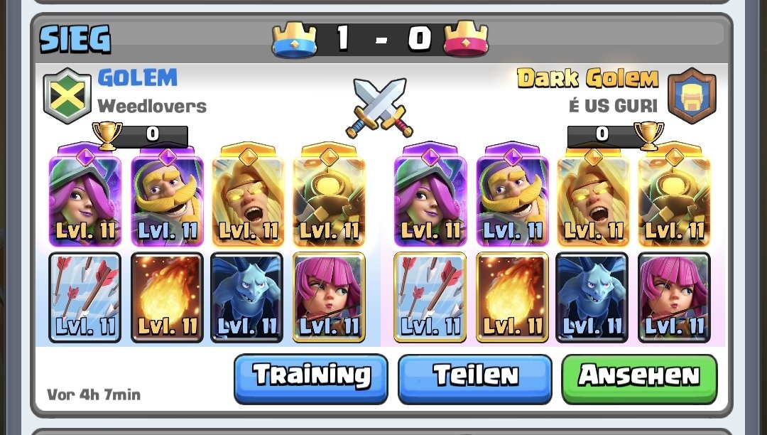 Wenn man gegen seine dunkle Seite doch noch gerade so gewinnt🤣