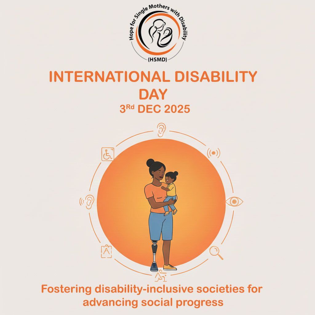 hsmdhopes's tweet image. This IDPD, we commit to building disability-inclusive societies where every person can participate, thrive, and shape our shared future. Real progress includes everyone 
#IDPD #InclusiveSocieties #SocialProgress #DisabilityInclusion #HSMD