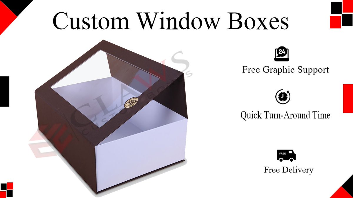 clawsboxesllc's tweet image. Our Custom Window Boxes offer a clear view, premium protection, and high-end presentation—perfect for food, cosmetics, gifts, and retail items.

 Visit Our Website:
clawscustomboxes.ae

 EmailUs: sales@clawscustomboxes.ae

Call to Order: 058 822 0649

#CustomWindowBoxes
