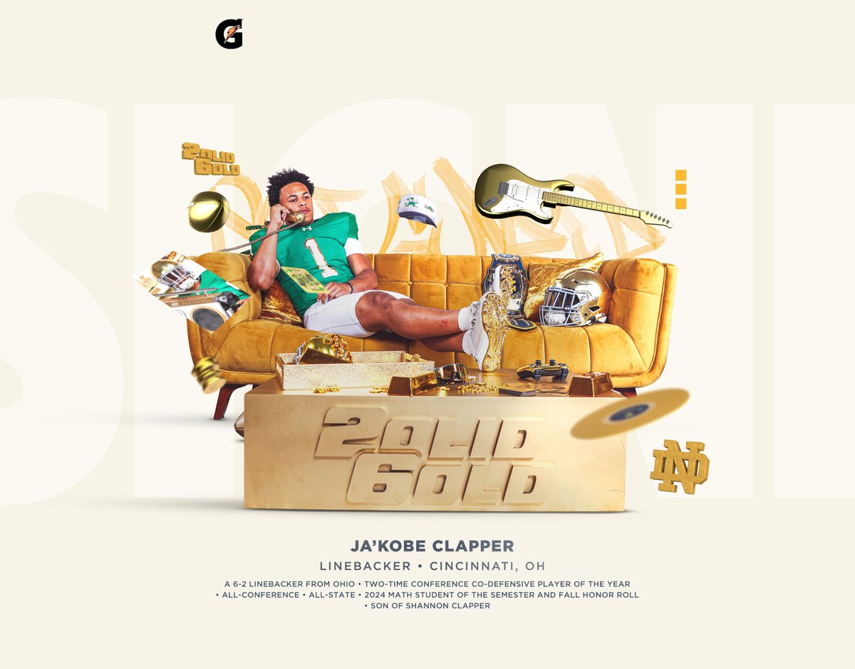 Notre Dame Football tweet media