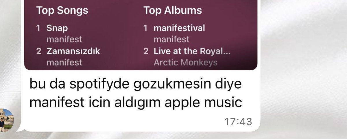 spotify sonuclarına bunu yapan ilerde ikinci telefon alıp karısını ordan aldatır