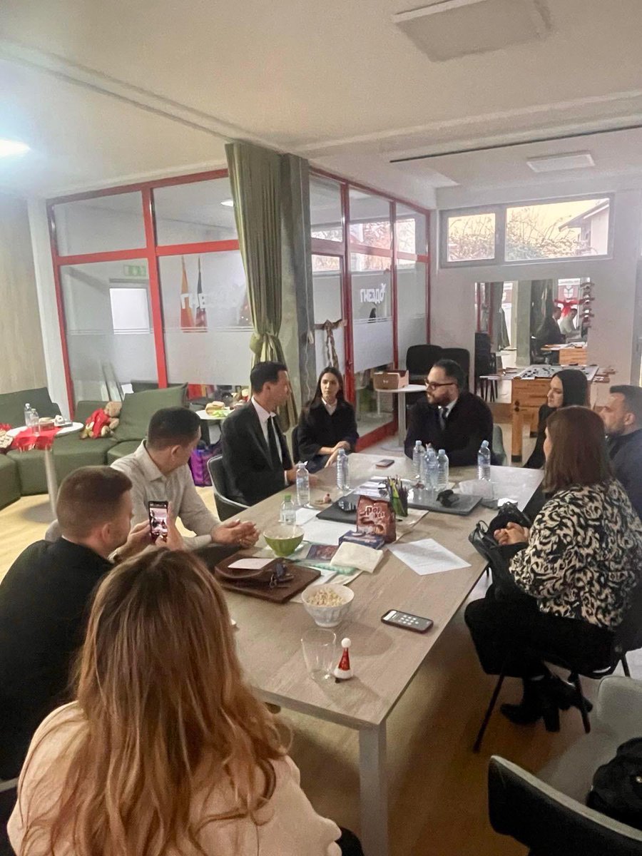 Today we <a href="/SwedeninMK/">Sweden in North Macedonia</a> are in Kochani: my first visit since I arrived, but not the last. Listening and learning about a dark year for the town, and how to move forward, together. 🇸🇪 🇲🇰