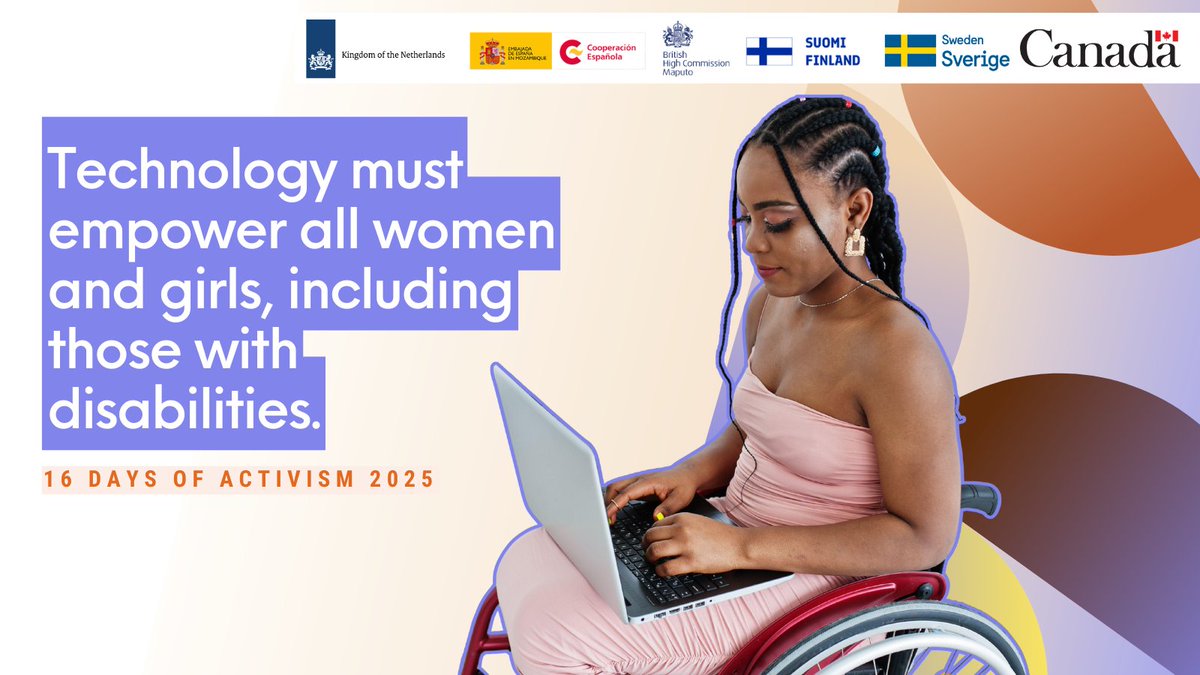 Technology should empower everyone, including women &amp; girls   with disabilities.

On this International Day of Persons with Disabilities, we call   for safe, inclusive digital platforms that prevent abuse and ensure access,   protection, and equal opportunities online.
#16Days