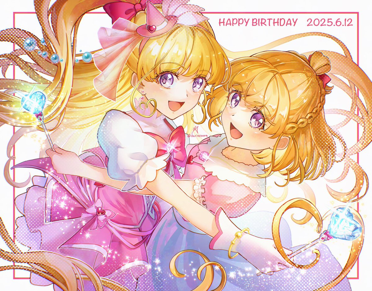 harinezora's tweet image. まほプリ2025お誕生日イラストまとめ