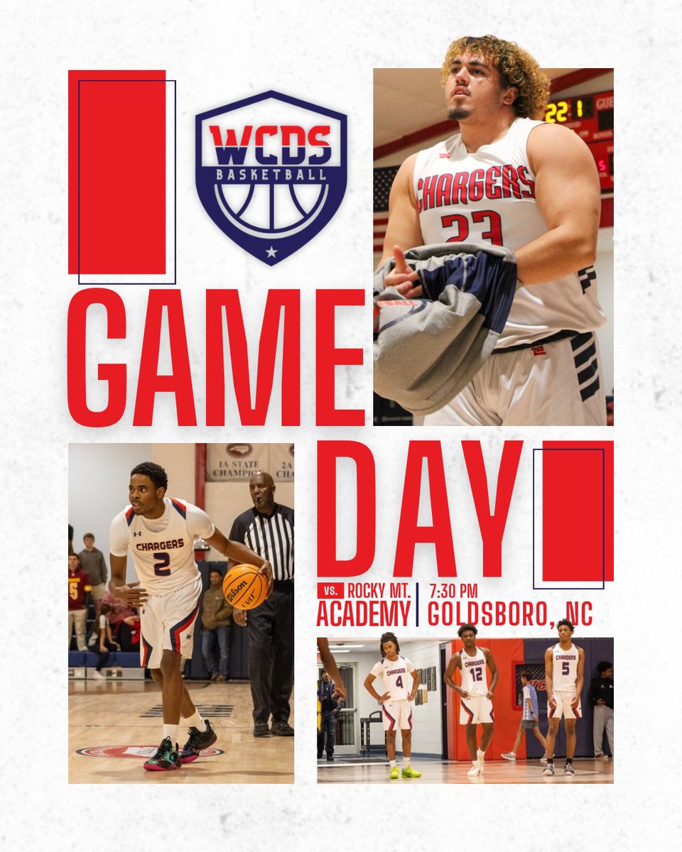 CPIC play starts tonight! 7:30pm vs Rocky Mount Academy!

#RollChargers