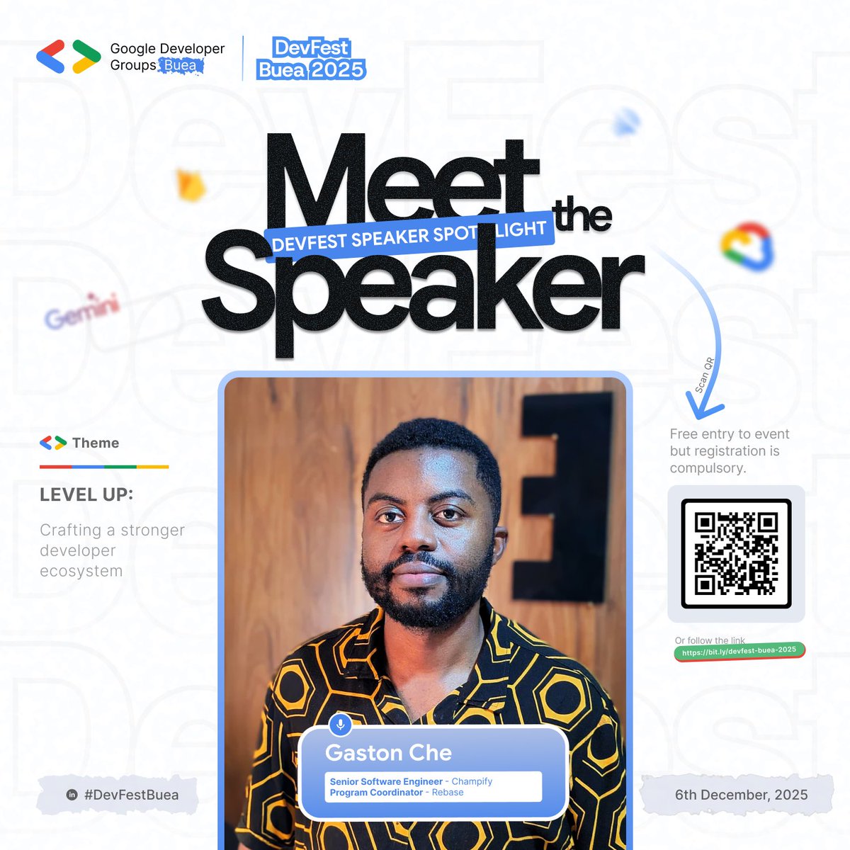 GDG Buea 🇨🇲🧑‍💻👩‍💻| #DevFestBuea tweet media