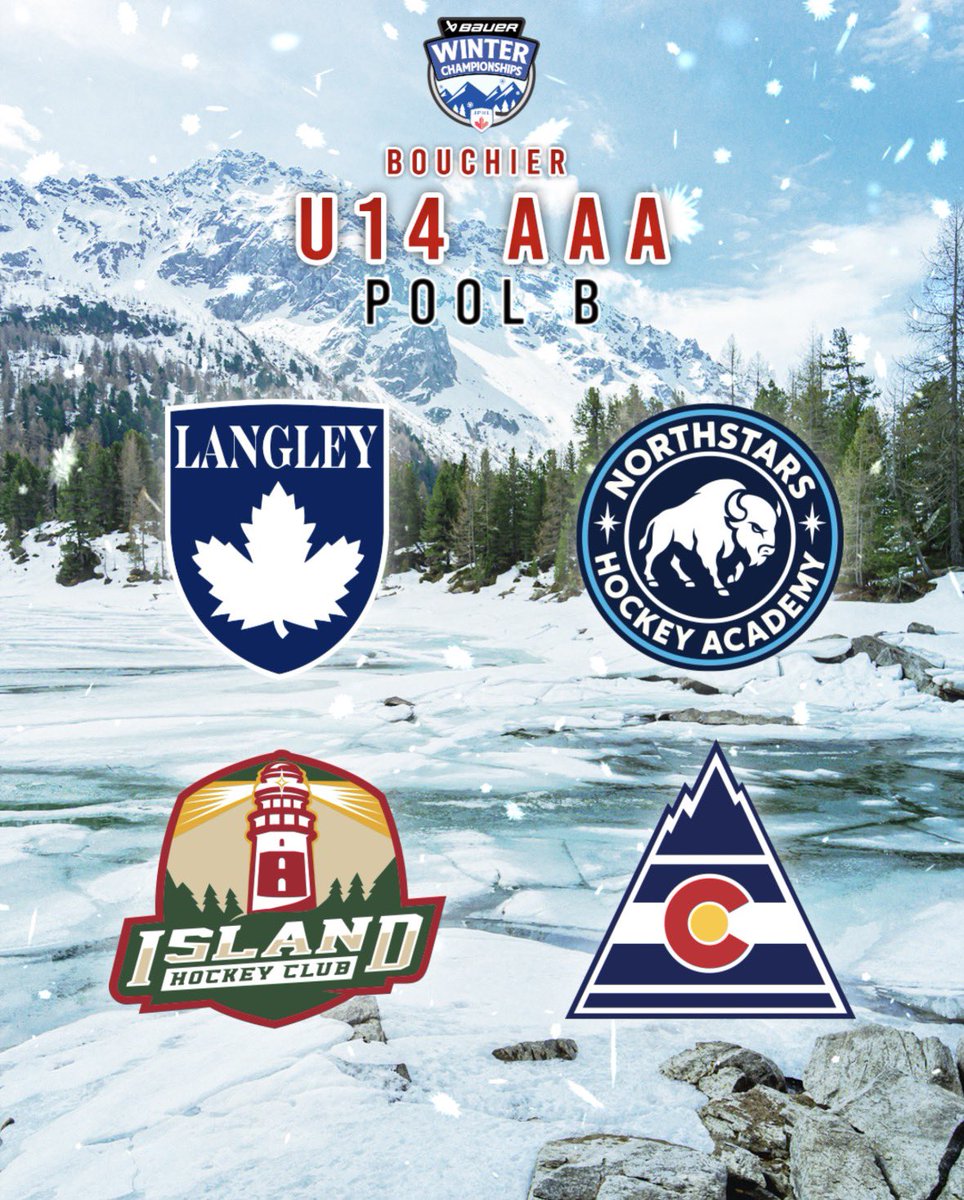 JrProspectsHL's tweet photo. ❄️ Winter is Here ❄️
The 14U AAA division is stacked. Twelve teams converge in Edmonton Decmember 4-7 to compete for the Bauer Winter Championship.
#ThePathway #TheFutures