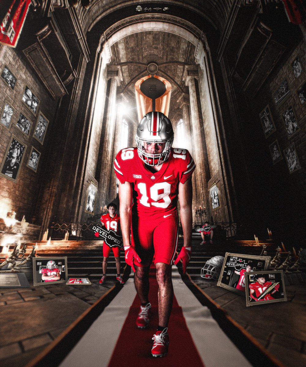 OhioStateFB's tweet photo. Turning it up a notch! Welcome, @jaedenricketts2
#THE26 🌰 https://t.co/8DY2dQcqZ6
