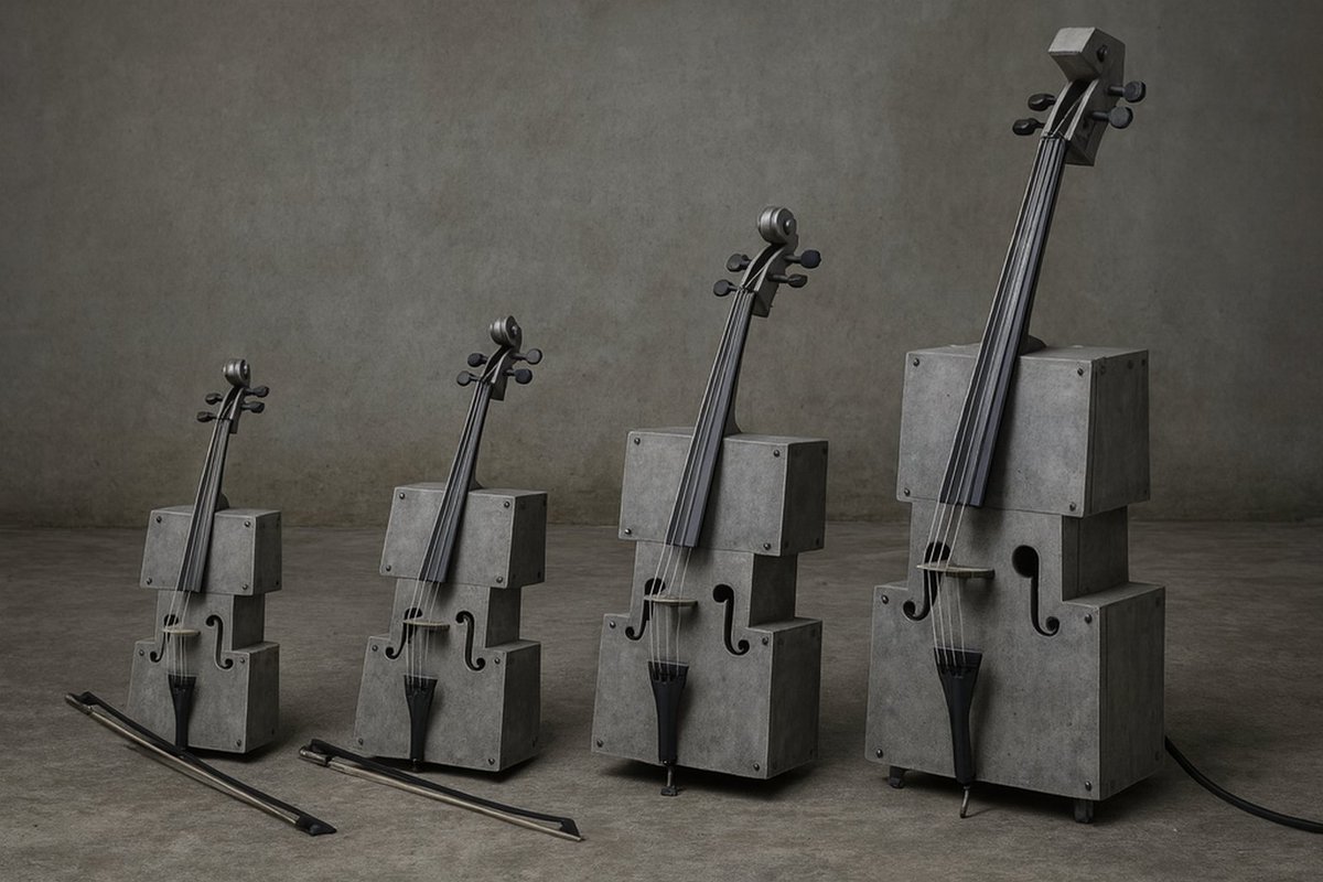 MariusLoftum's tweet image. If instruments followed the current trend. 

#brutalism #modernarchitecture
