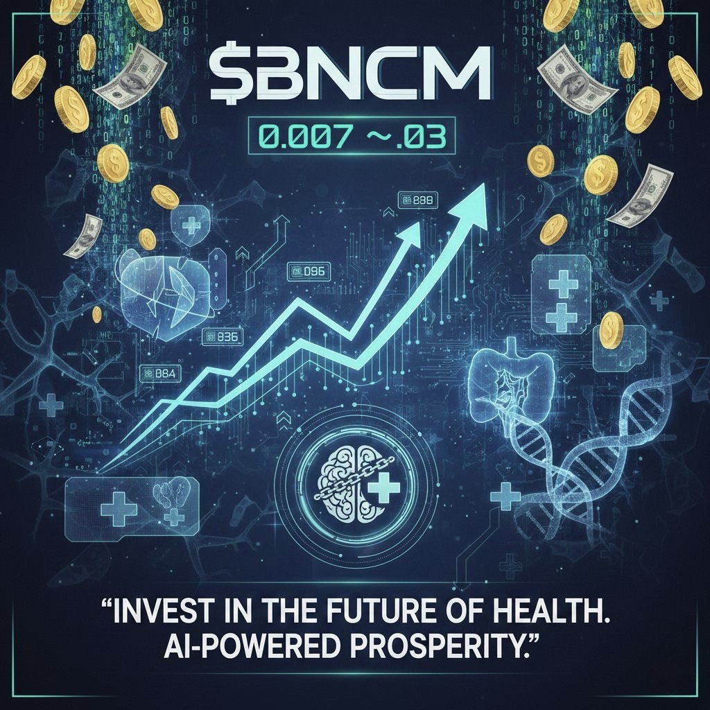 RoadtolamboOtc's tweet photo. #GivingTuesday but make it CRYPTO: Give yourself $BNCM at $0.03 (up from $0.007). ETF billions chasing alts like this~Vanguard's nod seals it. Charity? Your portfolio thanks you. Who's donating to their gains?  #GivingTuesday #CryptoCharity $TSLA $NVDA $GME $PLTR $MSFT $META https://t.co/l6mGz9Pe3n