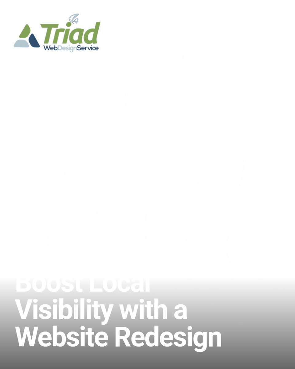 TriadWebDesign's tweet image. Affordable website redesign boosts local visibility. Mobile-friendly design, clear calls to action, and local SEO get results. Small changes, big impact. Ready to grow your business? Let&apos;s talk about your redesign today.