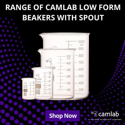 Camblab's tweet photo. Looking for reliable, durable labware? Camlab low form beakers are now available in a wide range of volumes and pack sizes to suit every lab setup.

Explore the full range today: https://t.co/lUVR50wwI7

#Beakers #Labware #LaboratorySupplies #ScienceEquipment https://t.co/a2TTxBYdrB