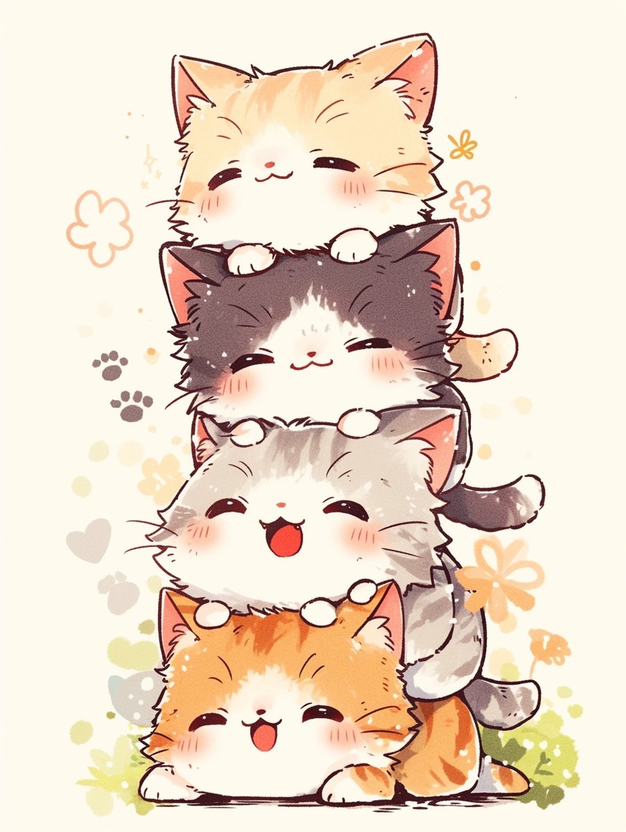 0v1234's tweet photo. 🐈‍⬛にゃんタワー🗼
猫の可愛さが限界突破！ https://t.co/LKUJmfcbpG