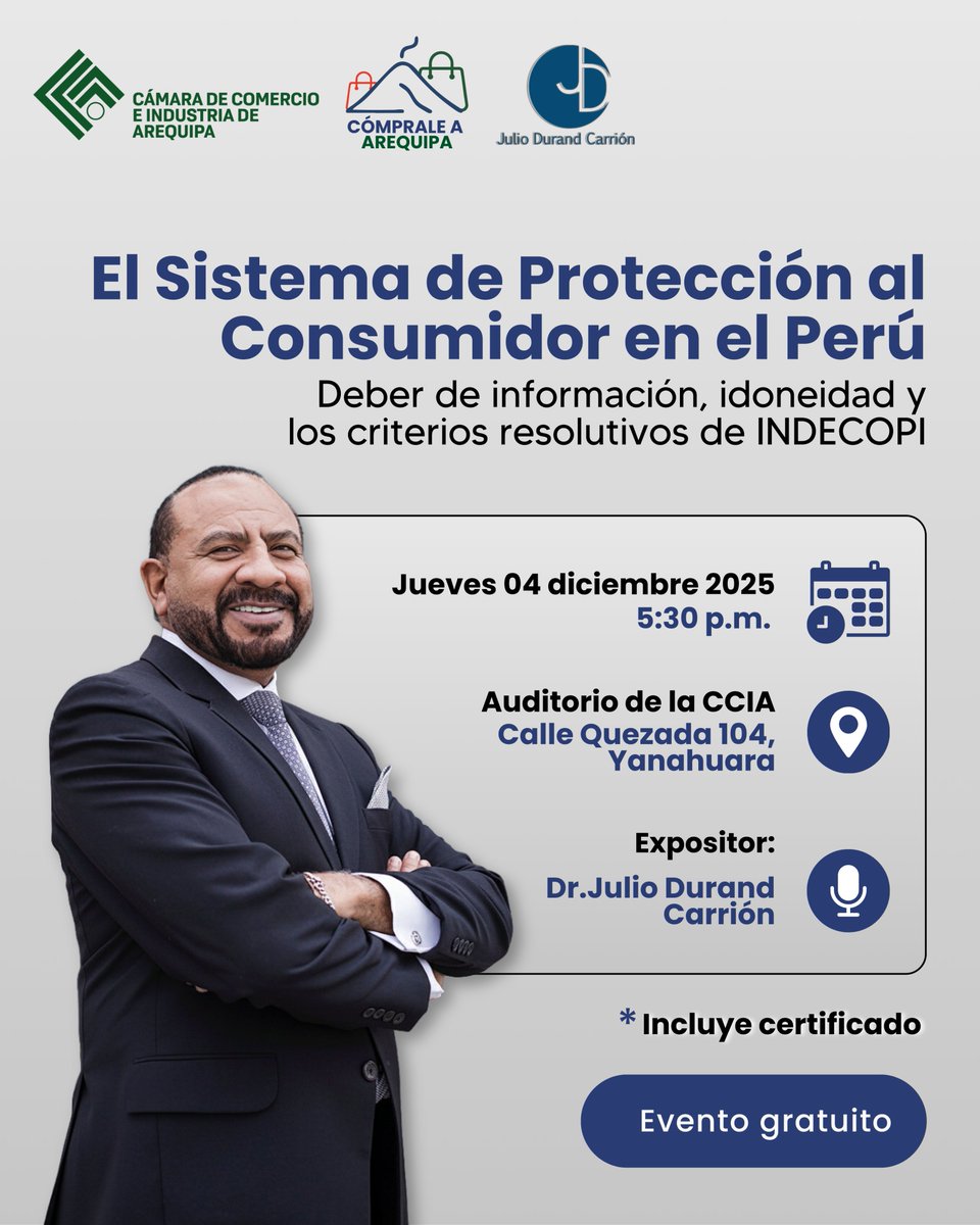 📢 ¡𝗚𝗥𝗔𝗡 𝗢𝗣𝗢𝗥𝗧𝗨𝗡𝗜𝗗𝗔𝗗! 𝗡𝗼 𝘁𝗲 𝗣𝗶𝗲𝗿𝗱𝗮𝘀 𝗘𝘀𝘁𝗲 𝗘𝘃𝗲𝗻𝘁𝗼 𝗖𝗹𝗮𝘃𝗲 𝗽𝗮𝗿𝗮 𝗧𝘂 𝗡𝗲𝗴𝗼𝗰𝗶𝗼 🚀

➡️ LINK DE INSCRIPCIÓN: forms.gle/Y2GfzA3cAuZX6u…