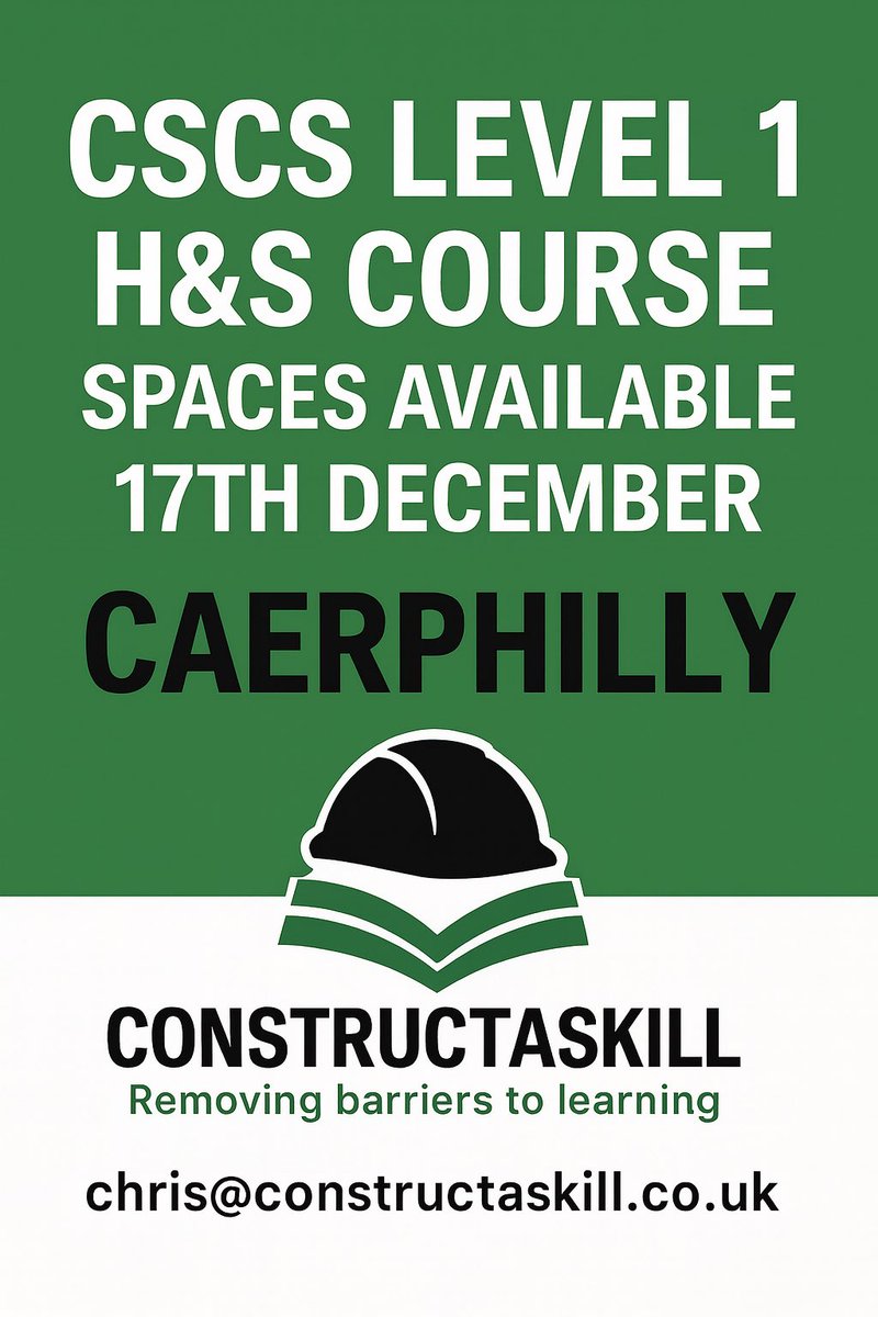 #cscscard #CSCS #healthandsafety 🏴󠁧󠁢󠁷󠁬󠁳󠁿
