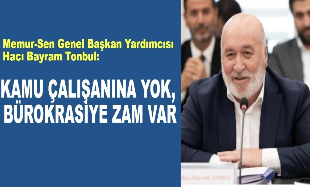 Mühendis yok, müdür yok, memur yok… Emekliler yok

Toplu Sözleşmede Müdürlere, Mühendislere 20 Puan, GİH ve YHS personeline 10 puan ek ödeme verilirken daha fazlasını vermeye bütçemiz yetmez diyen, kamu görevlilerinin tüm haklı sebeplerini görmezden gelen Maliye bürokrasisi,