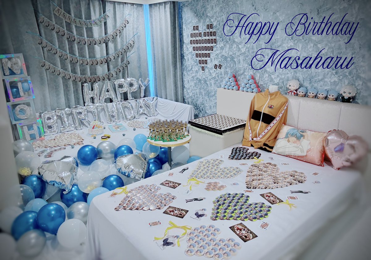 ｡ﾟﾟ･｡･ﾟﾟ。｡ﾟﾟ･｡･ﾟﾟ。｡ﾟﾟ･｡･ﾟﾟ。
　𓏸𓈒𓂃 𝙷𝚊𝚙𝚙𝚢 𝙱𝚒𝚛𝚝𝚑𝚍𝚊𝚢 𓂃𓈒𓏸
　ﾟ･｡･ﾟ         ﾟ･｡･ﾟ     　ﾟ･｡･ﾟ

大切な人のお誕生日をお祝いしました🥂
貴方の未来がずっと幸せでありますように⟡.·

#仁王雅治生誕祭2025
#仁王雅治誕生祭2025