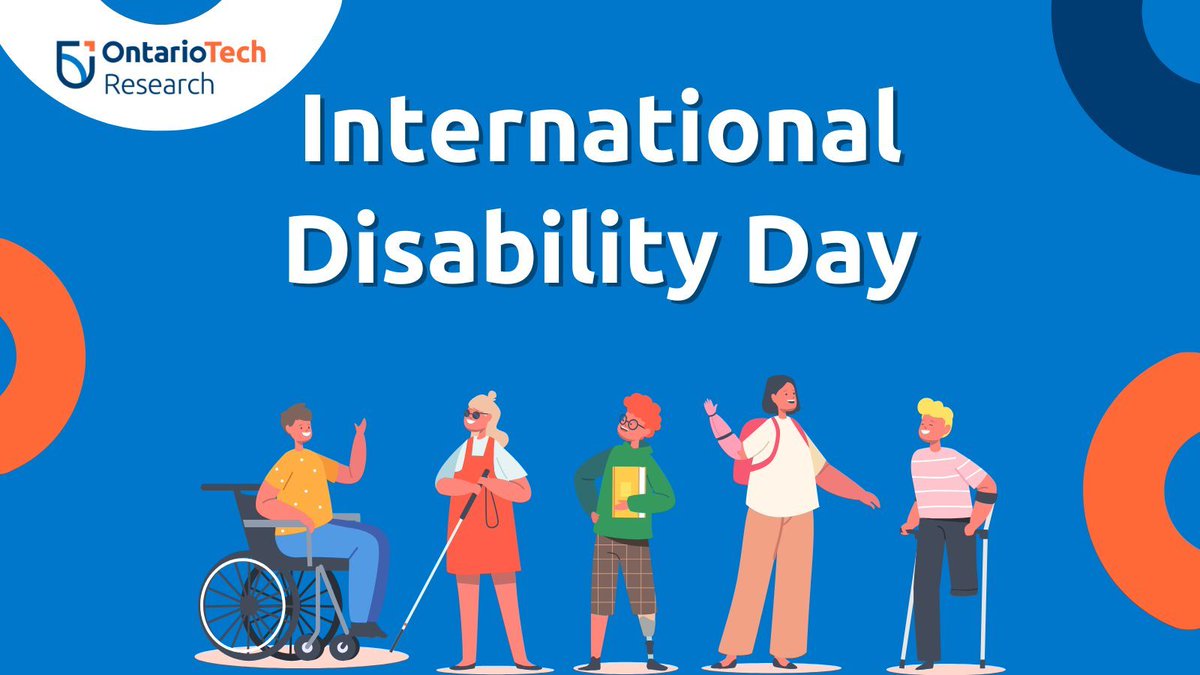 Today is International Day of Persons with Disabilities! We recognize the diversity and richness of the disability community, and honour the valuable contributions of persons with disabilities to society and to the research enterprise. ♿️💪🏼🌍 #IDPD #IDPD2025