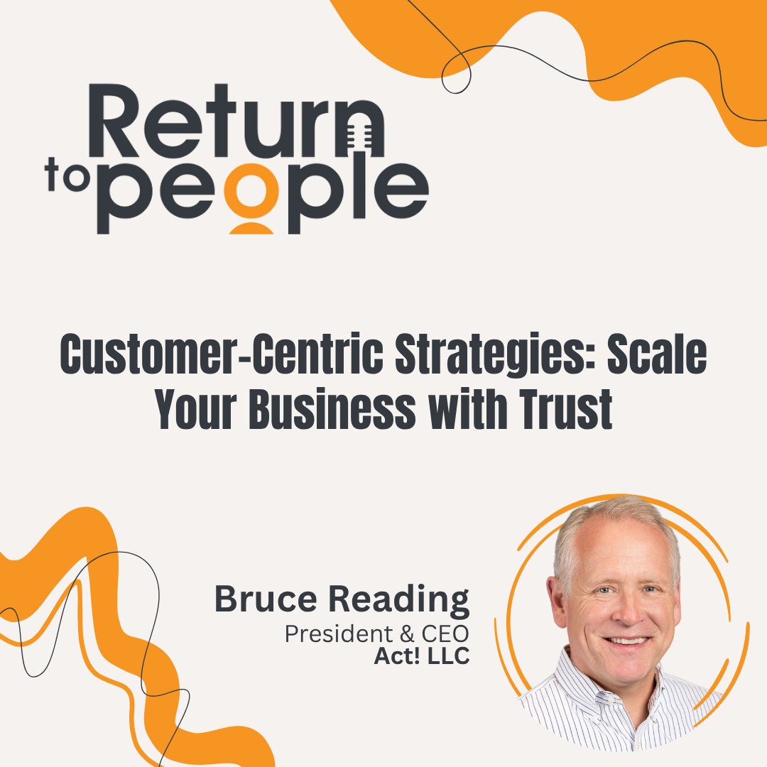 In this week’s Return to People, Kaleem Clarkson talks with Bruce Reading, CEO of Act!, about redefining leadership in today’s workplace.

💬 “Engagement doesn’t happen by chance; it takes trust, clarity, and purpose.”

🎧: pod.fo/e/35ee39

#FutureOfWork #ReturnToPeople
