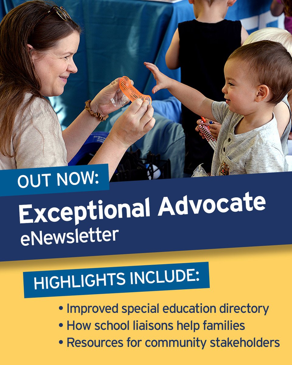 Military1Source's tweet image. Exceptional families deserve exceptional support. Find the latest news for military families with special needs, and their supporters, with this edition of the Exceptional Advocate eNewsletter: militaryonesource.mil/epublications/…