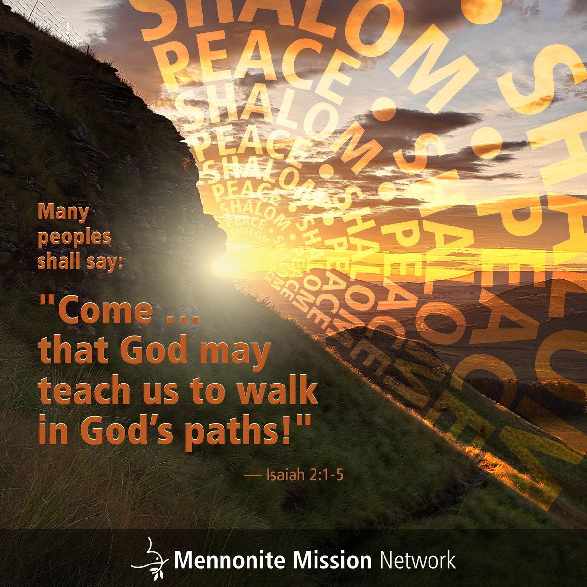 MennoMissionNet's tweet image. Isaiah 2:1-5

#Isaiah #HereWithPurpose #Scripture