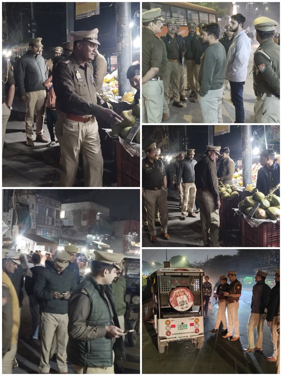 dcpcentrallko's tweet photo. #Lucknow_Police🚔
@LkoCp के निर्देशन में @dcpcentrallko के नेतृत्व में #सुरक्षा_व्यवस्था हेतु। थाना मदेयगंज पुलिस टीम द्वारा #मॉल/वाहन/होटल/#मार्केट/#मार्गों/चौराहो पर #पैदल_गश्त/सघन चेकिंग कर रखी जा रही सतर्क दृष्टि।

#Safe_City 
@dgpup @lkopolice
@adgzonelucknow @Uppolice https://t.co/OG6UG9Tjs9