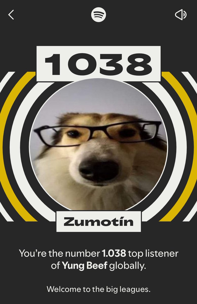 De to el wrapped me quedo con esto