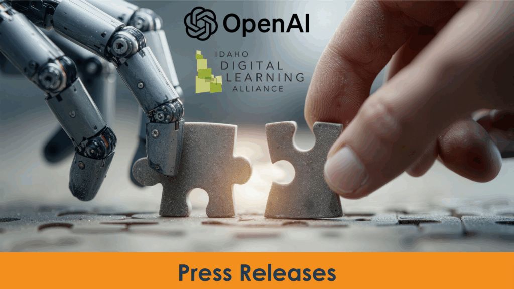 We’re honored to share that IDLA is one of the first programs in the nation selected by OpenAI to help shape ChatGPT for Teachers. As the only online learning program chosen, we’re proud to bring Idaho’s voice to this important work.
Full story: buff.ly/meW94PB 
#IDLA