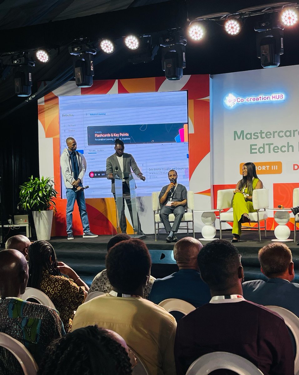 getDistinction's tweet photo. We were live at the Mastercard Foundation Cohort III Demo day and it was a wonderful experience 

#distinction #flexisaf #cchubnigeria #cchub #demoday #distinctionai #studywithdistinction #fypreelsً #explorepage✨ https://t.co/tAyd68lhPn
