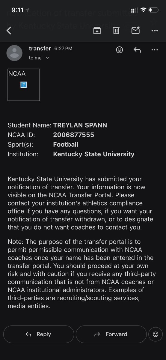 trey_spann2's tweet image. Officially in the Transfer Portal‼️ 
Transfer w/ 1 Year of Eligibility
Jr. WR 6’1/176
(LSC/SIAC Conference)